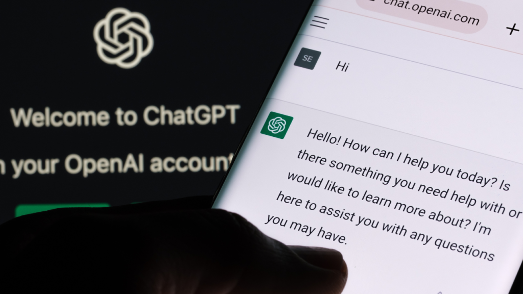 Thumb scrolling on ChatGPT OpenAI