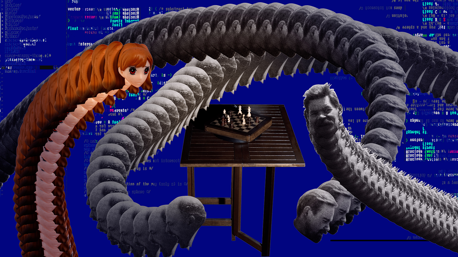 Image: Mochu, GROTESKKBASILISKK! MINERAL MIXTAPE, 2022, digital video (still), Image courtesy of the artist.