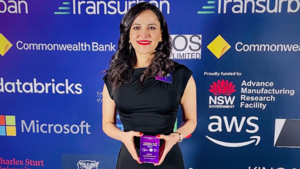 Sarah Erfani Women in AI Awards 2024
