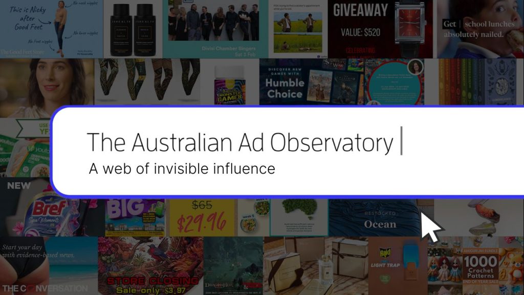 The Australian Ad Observatory: A web of invisible influence
