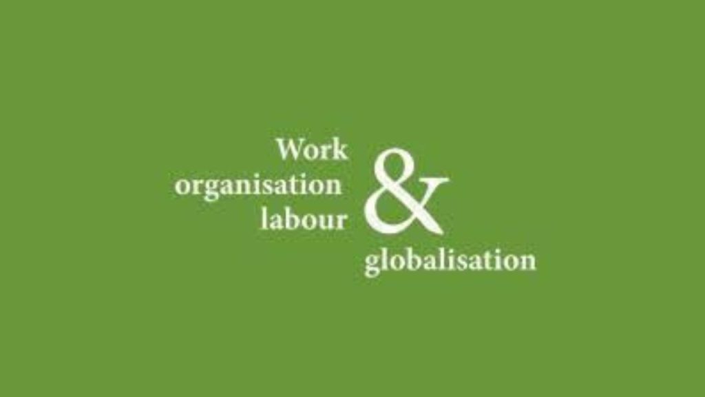 Text: Work, organisation, labour & globalisation (research journal cover)