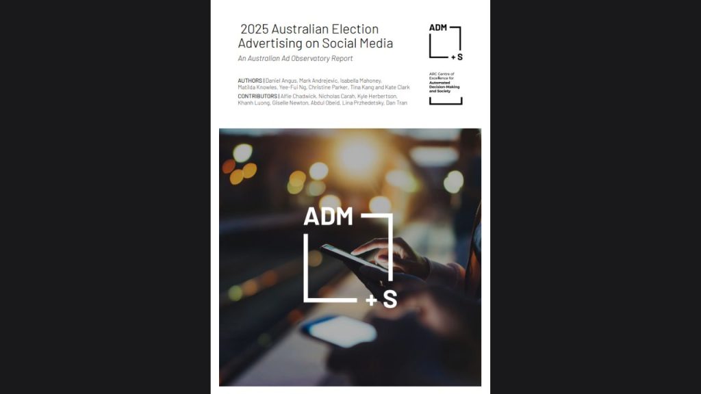 2025 Australian Election Advertising on Social Media