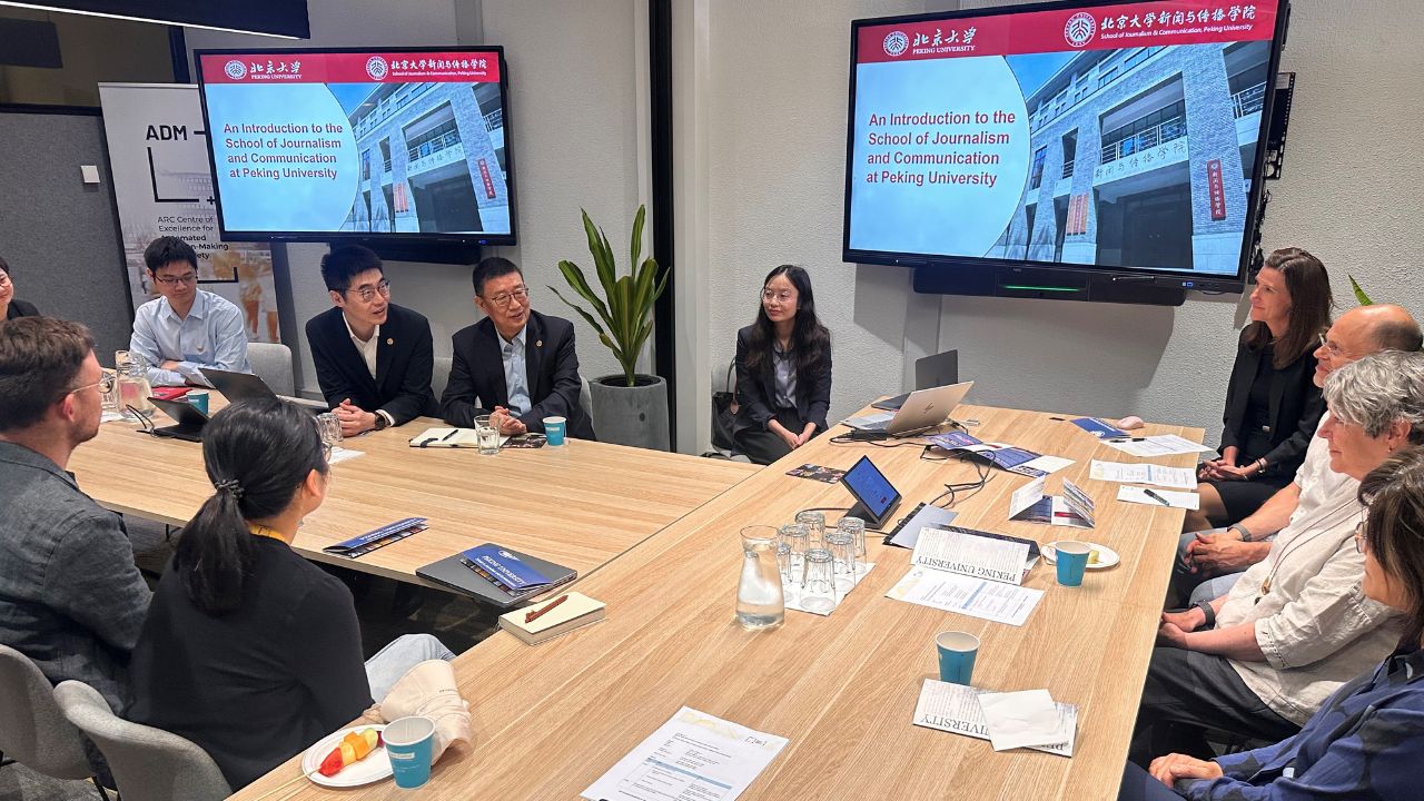 Building international collaborations with Peking University