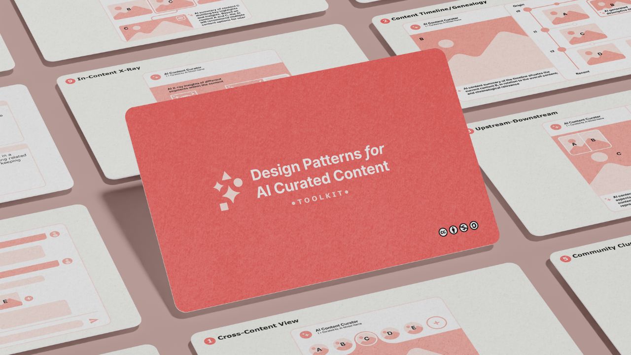 Design Patterns for AI Curated Content Toolkit
