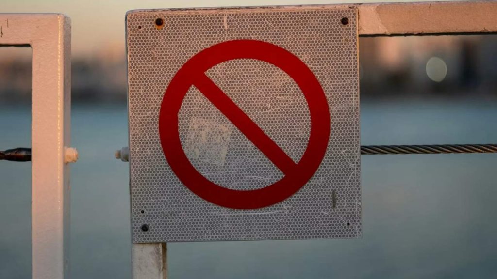 A stop sign