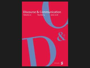 Discourse & Communication journal cover