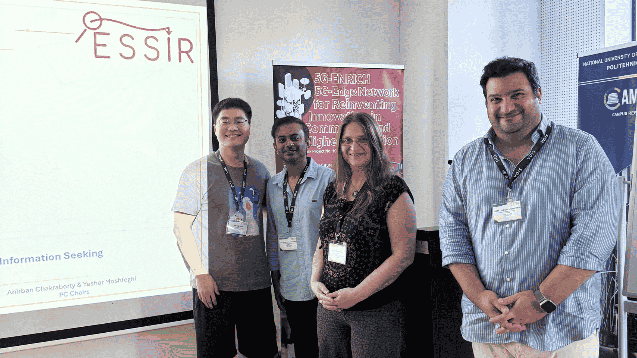 ADM+S PhD student Shuoqi Sun wins Best Paper Award at European Summer School for Information Retrieval